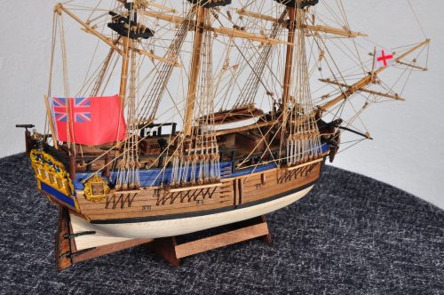 модель корабля Индевор капитана Кука мастерской моделей кораблей СПб
