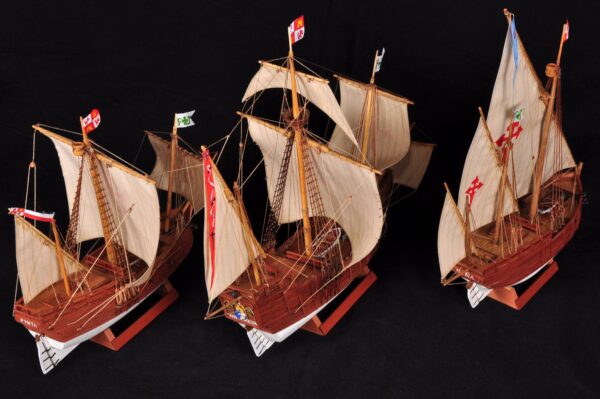 Санта-Мария, Нинья, Пинта - корабли экспедиции Колумба.  1:106 — изображение 7