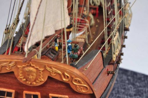 Пиратский корабль Счастливая доставка модель мастерской моделей кораблей СПб