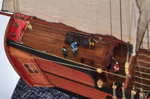 Пиратский корабль Счастливая доставка модель мастерской моделей кораблей СПб