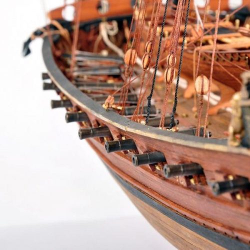 модель шебеки Le Requin мастерской моделей кораблей СПб