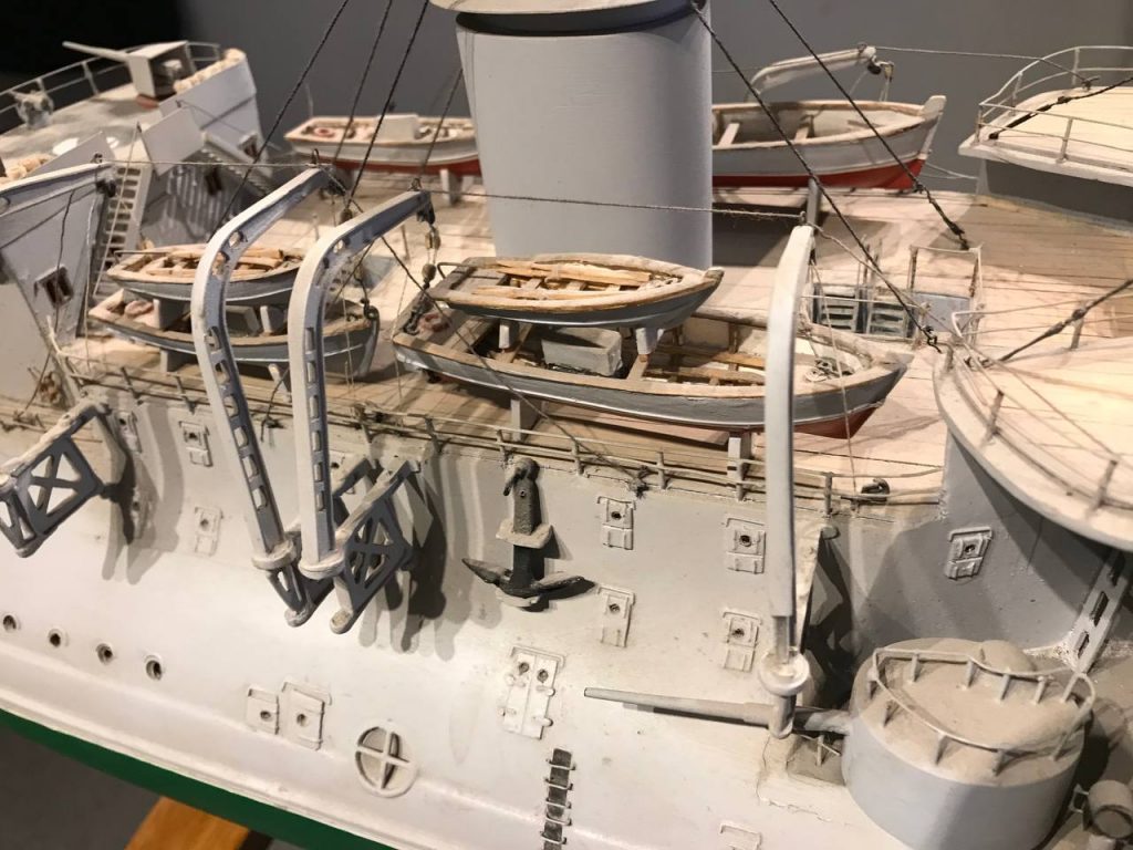 фото до реконструкции модели Бувэ мастерской моделей кораблей СПб