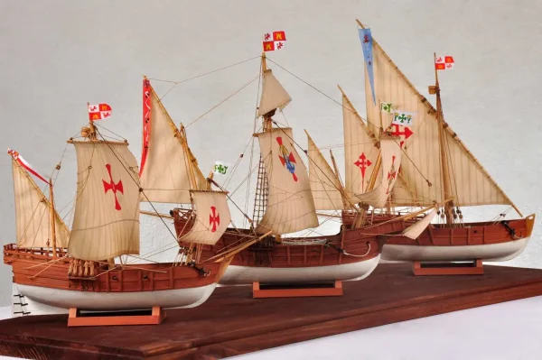 модели кораблей Эскадры Колумба мастерской моделей кораблей СПб