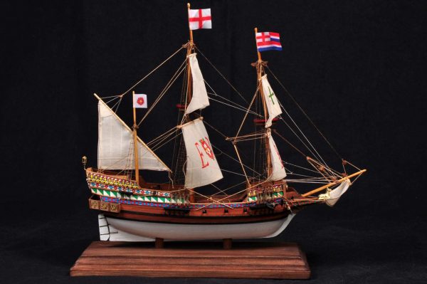 модель Золотая Лань Golden Hind Дрейка пиратский мастерская моделей кораблей