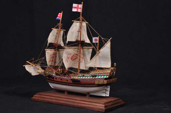 модель Золотая Лань Golden Hind Дрейка пиратский мастерская моделей кораблей