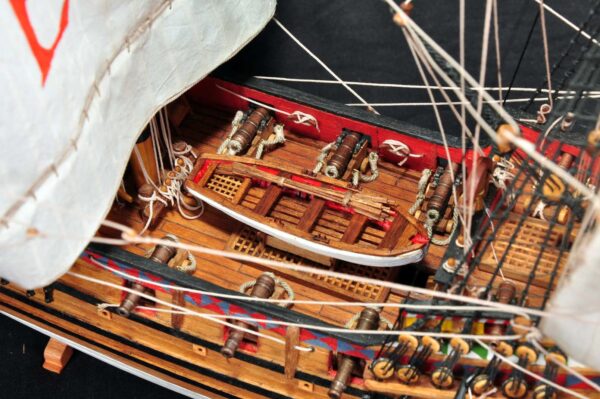 Пиратский корабль Френсиса Дрейка Golden Hind (Золотая Лань) 1:53 — изображение 5