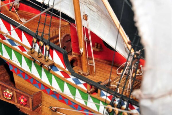 Пиратский корабль Френсиса Дрейка Golden Hind (Золотая Лань) 1:53 — изображение 10