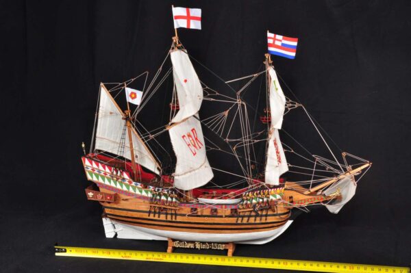 Пиратский корабль Френсиса Дрейка Golden Hind (Золотая Лань) 1:53 — изображение 13