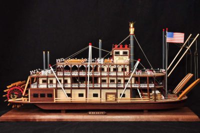 Колесный пароход Mississippi 1:80, XIX век