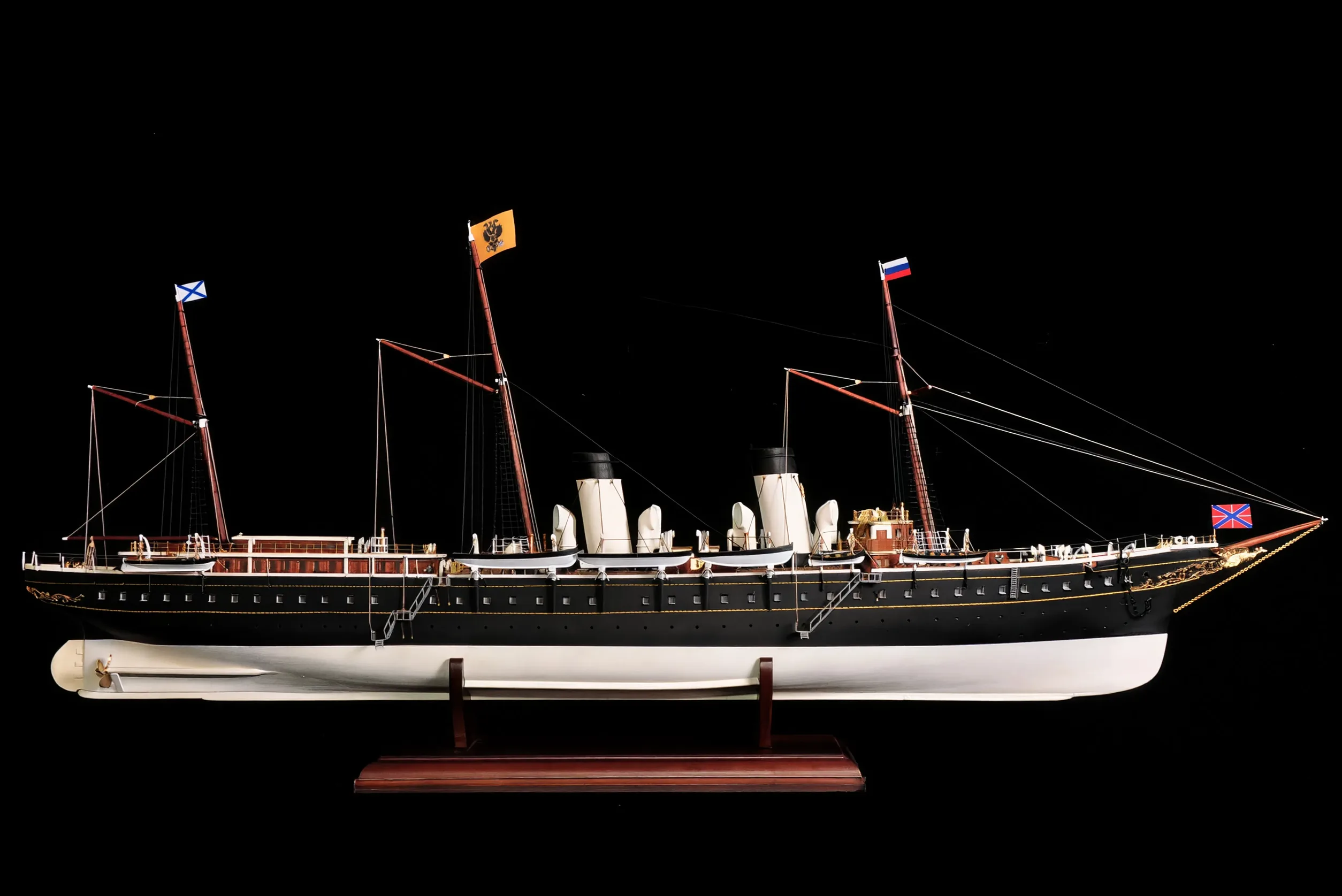 Яхта Штандарт, 1895 г., 1:130