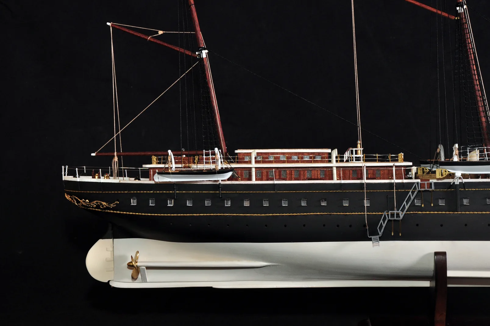 Яхта Штандарт, 1895 г., 1:130 — изображение 3